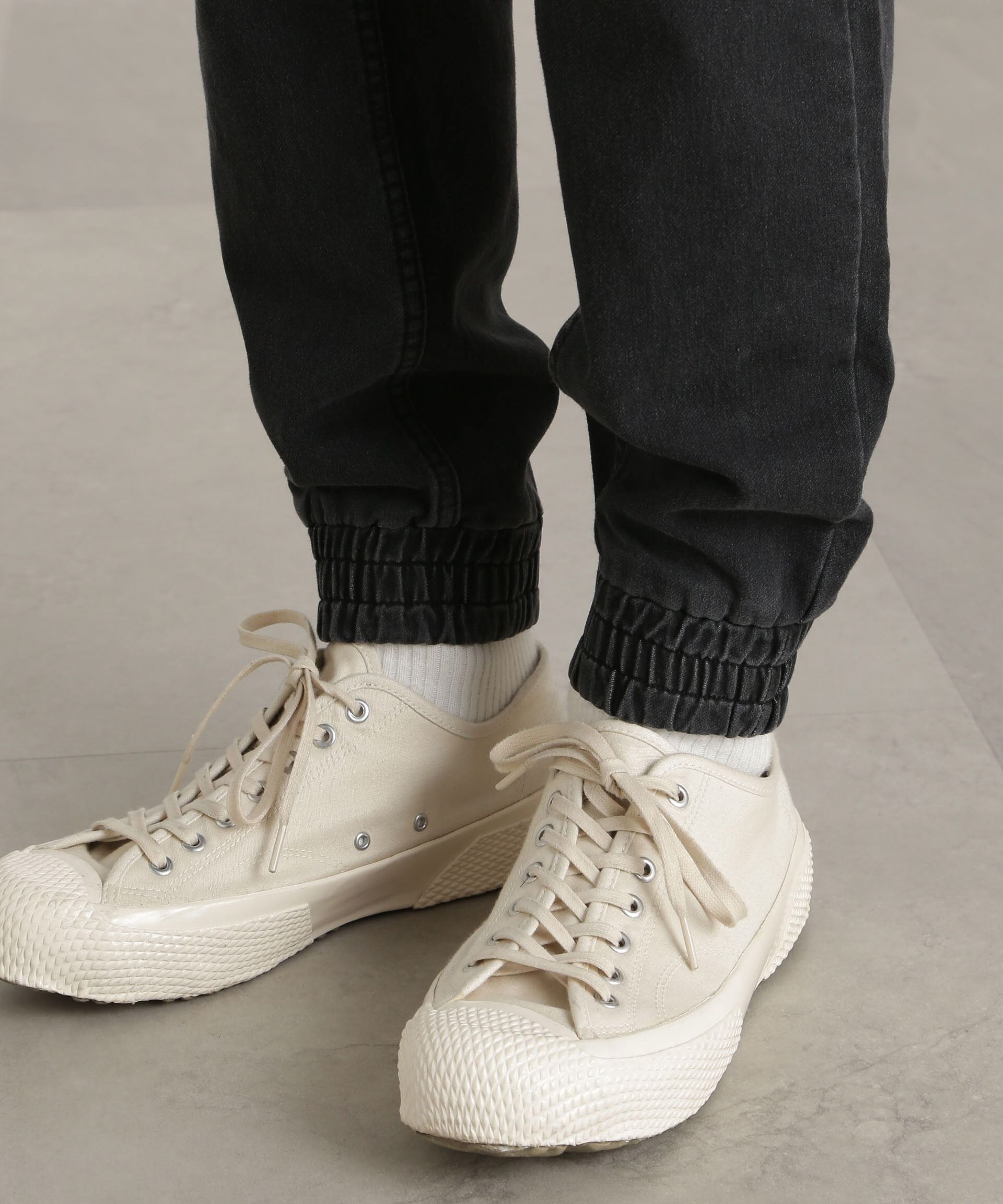 nano･universe「スリムフィット ジョガーカーゴパンツ」|チノ|