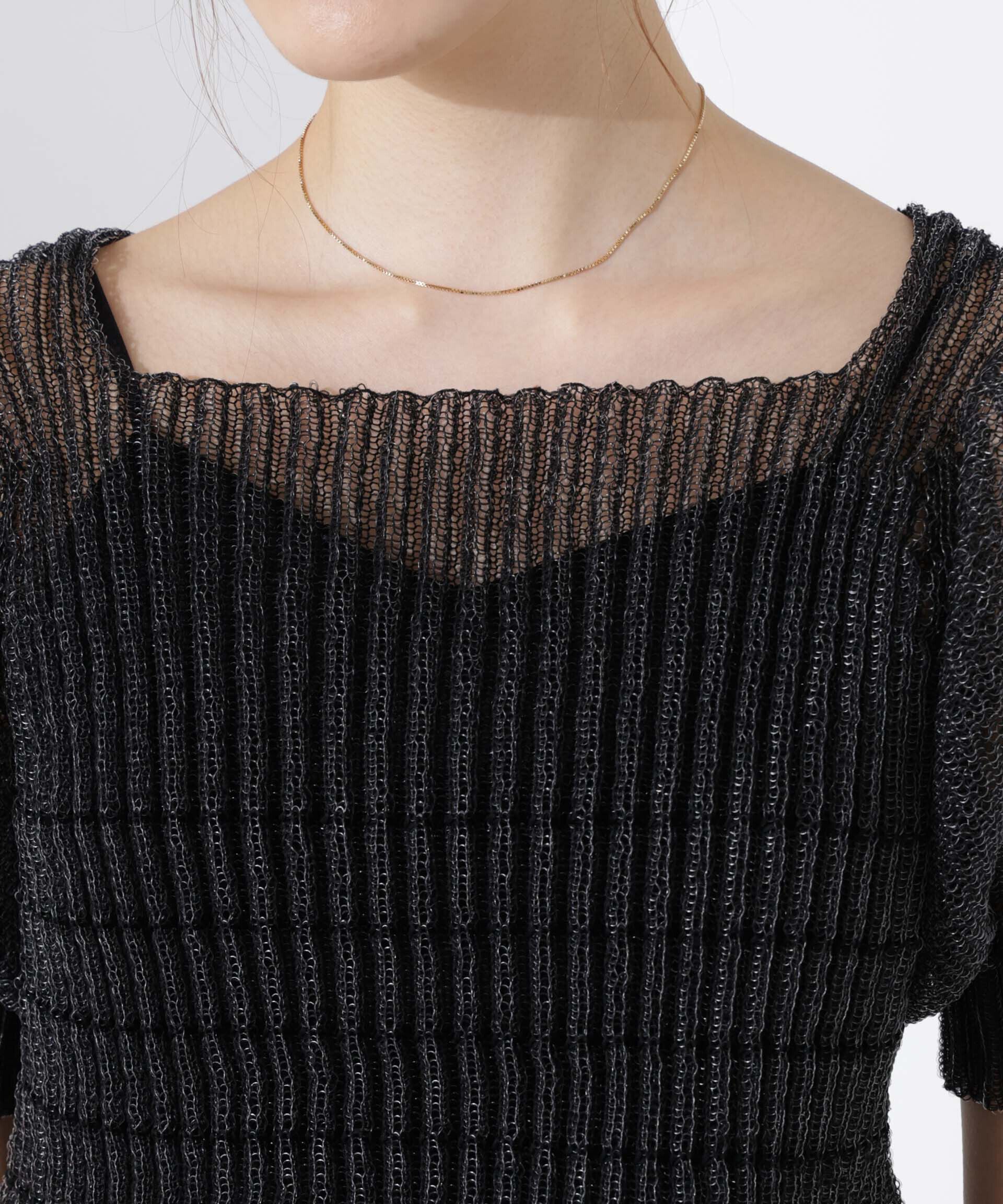 nano･universe「ODAKHA/specter puff sleeve P/O」|ニット・セーター|