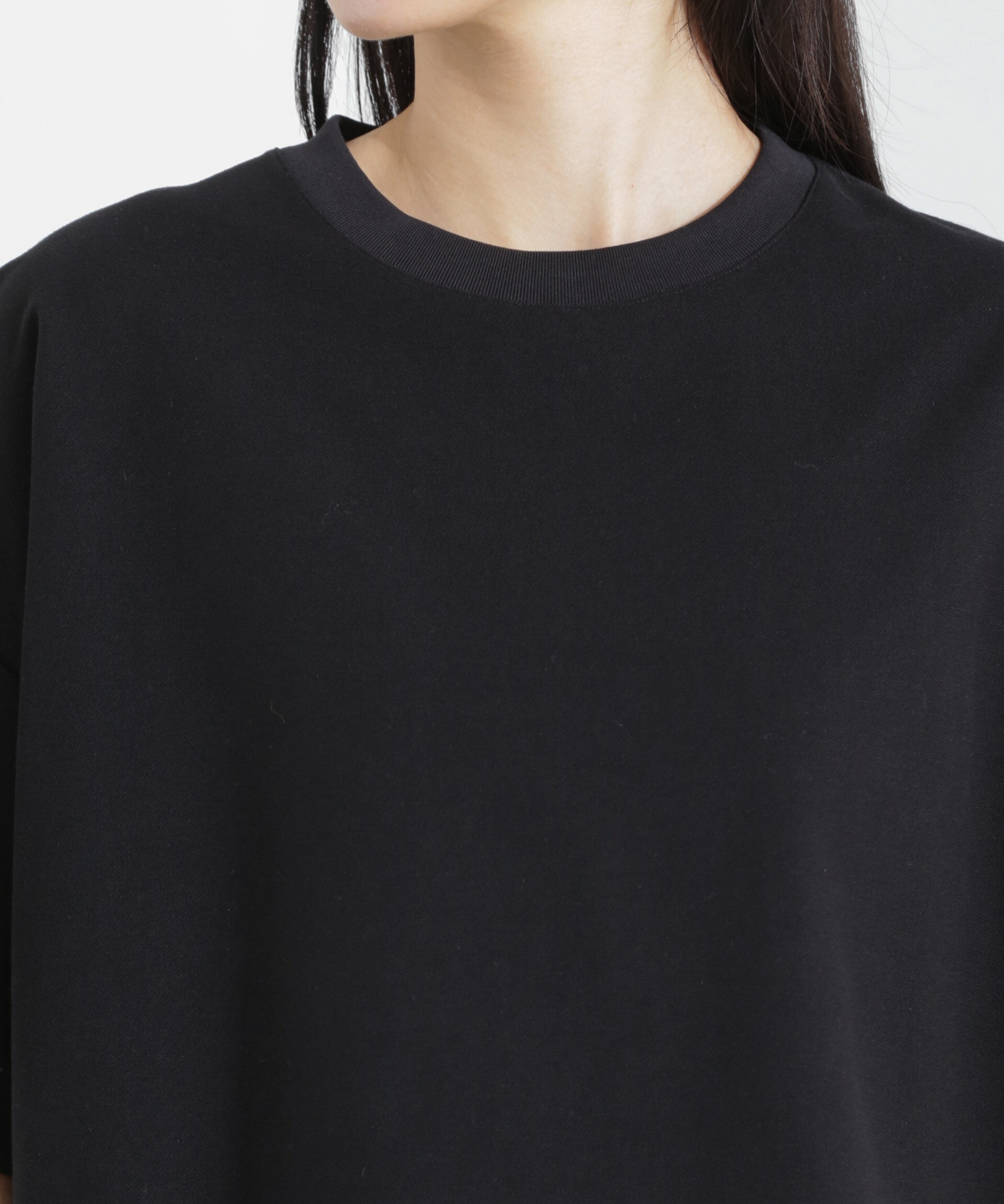 nano･universe「「MC」coveross(R)ツイル調 冷感プレーティング天竺Tシャツ」|Tシャツ・カットソー|