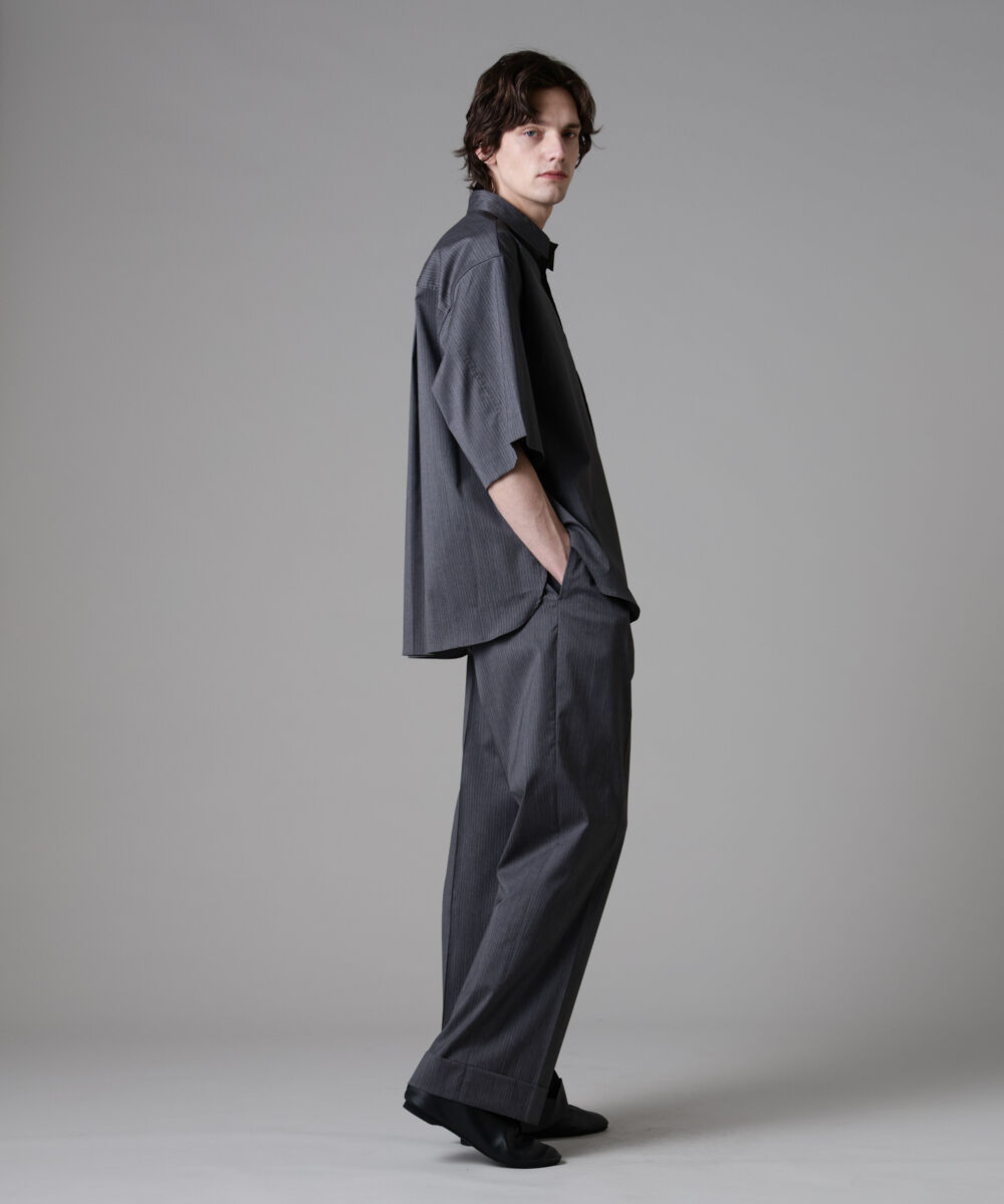 nano･universe「「ASSEMBLANC」ウォッシャブルW/T1タックイージースラックス」|チノ|