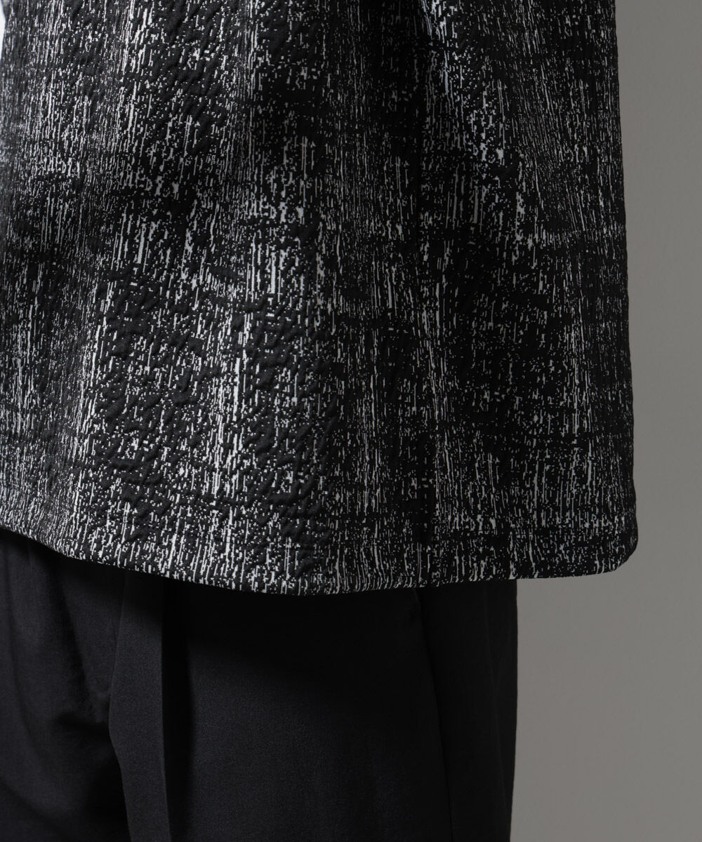 nano･universe「パターンジャガードワイドTシャツ」|Tシャツ・カットソー|