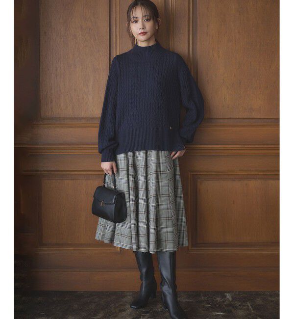 組曲「T/Rツイルストレッチ フレアスカート」|スカート|