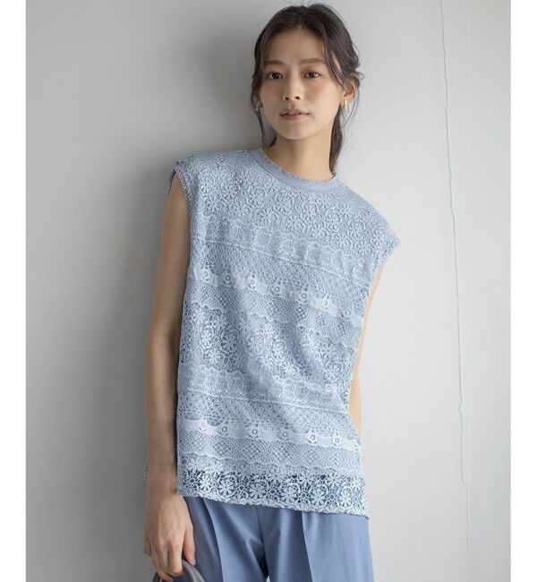 組曲「ラッセルレース ブラウス」|Tシャツ・カットソー|