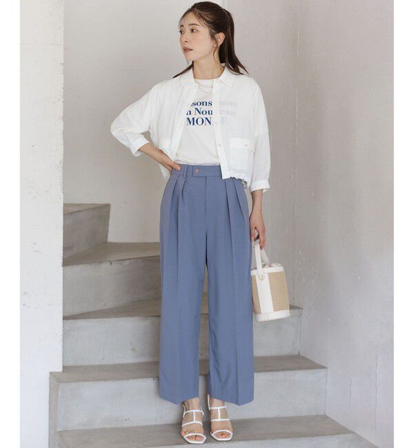 組曲「スーパーライトストレッチ ワイドパンツ」|その他|