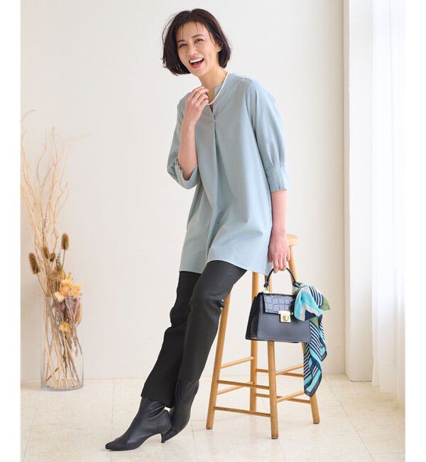 自由区「【セットアップ対応・洗える】ハニカムクロステーパード パンツ」|その他|