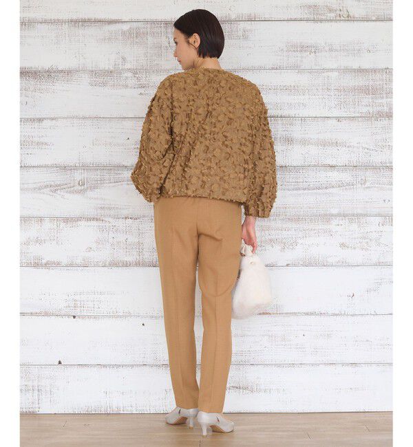 自由区「【セットアップ対応・洗える】ハニカムクロステーパード パンツ」|その他|