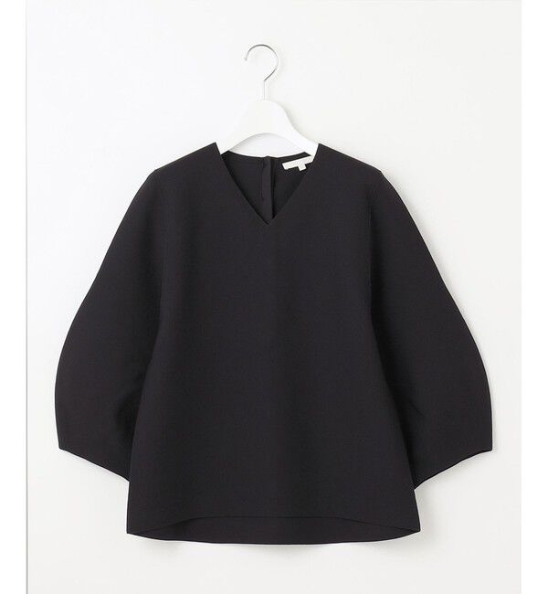 自由区「【セットアップ対応・洗える】ポリエステルホールガーメントバルーンスリーブ ニット」|ニット・セーター|