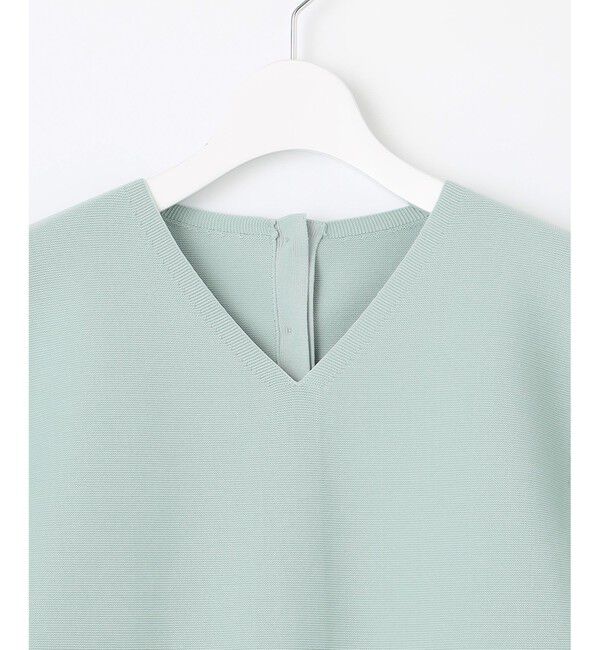 自由区「【セットアップ対応・洗える】ポリエステルホールガーメントバルーンスリーブ ニット」|ニット・セーター|