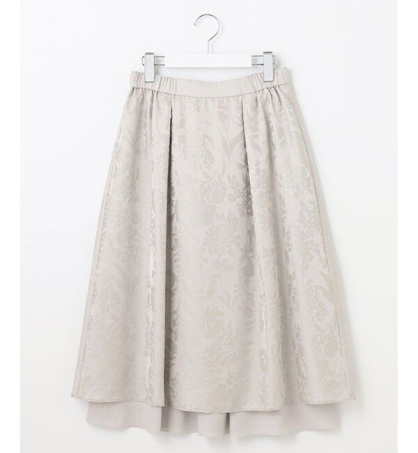 自由区「【セットアップ対応・リバーシブル・洗える】オパールプリント スカート」|スカート|