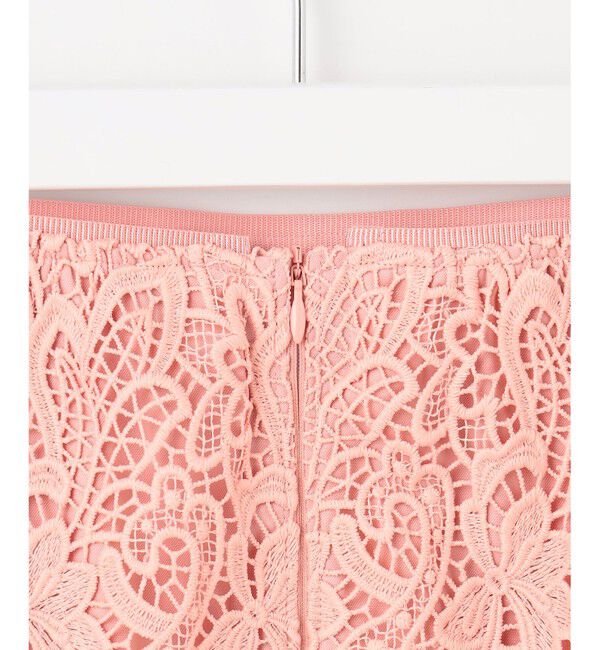 自由区「【洗える】ボタニカルレース スカート」|スカート|