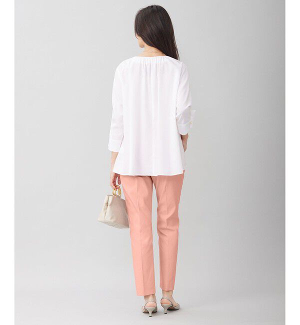 自由区「【接触冷感・UVカット・吸水速乾】シェルタリングオックステーパード パンツ」|その他|