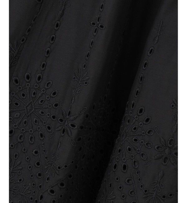 自由区「【カタログ掲載・洗える】エンブロイダリーローン スカート」|スカート|