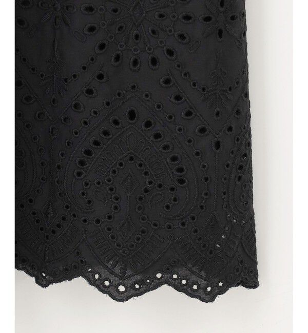 自由区「【カタログ掲載・洗える】エンブロイダリーローン スカート」|スカート|