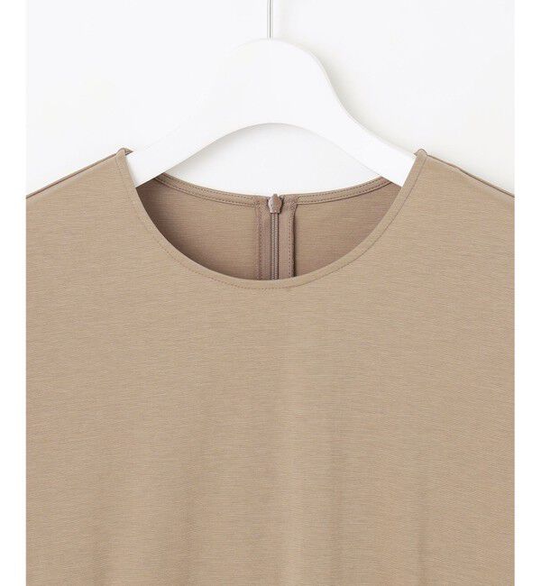 自由区「【洗える】カラミストライプコンビジャージ トップス」|Tシャツ・カットソー|