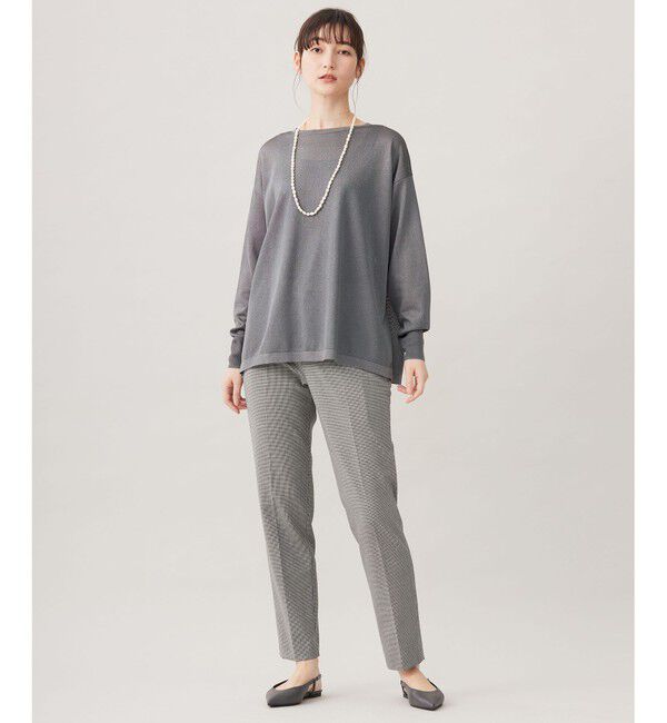 自由区「【洗える】シャイニールレックス ニット」|ニット・セーター|