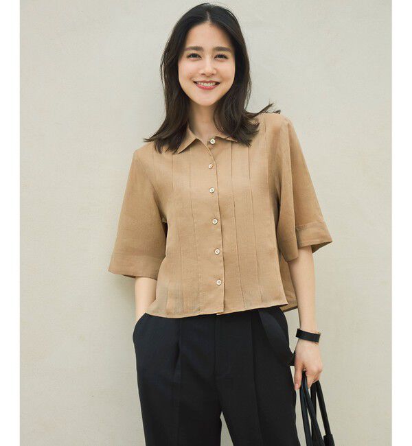 自由区「【セットアップ対応】ライトリネンライクテーパード パンツ」|その他|