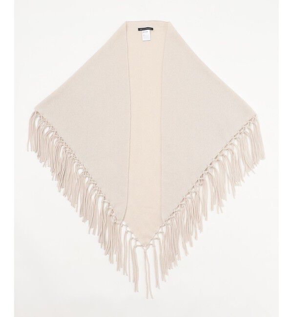 23区「ウールカシミヤ トライアングル ストール」|ストール|