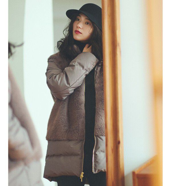 23区「【見上愛さん着用】フェルト キャップ」|キャップ・キャスケット|