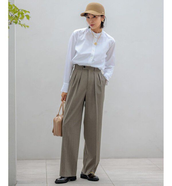 23区「【見上愛さん着用】フェルト キャップ」|キャップ・キャスケット|