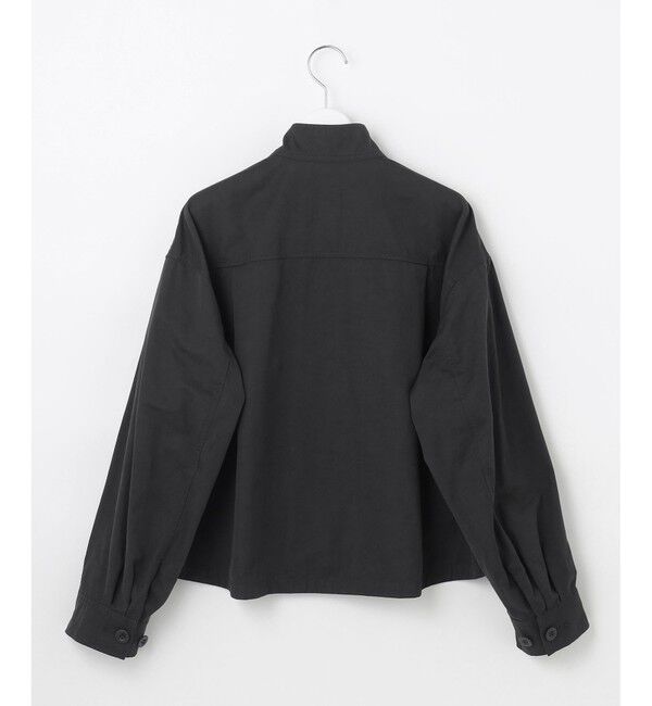 23区「【SLOW/一部店舗限定】ウォッシュドピーチタフタ ブルゾン」|ブルゾン・スタジャン|