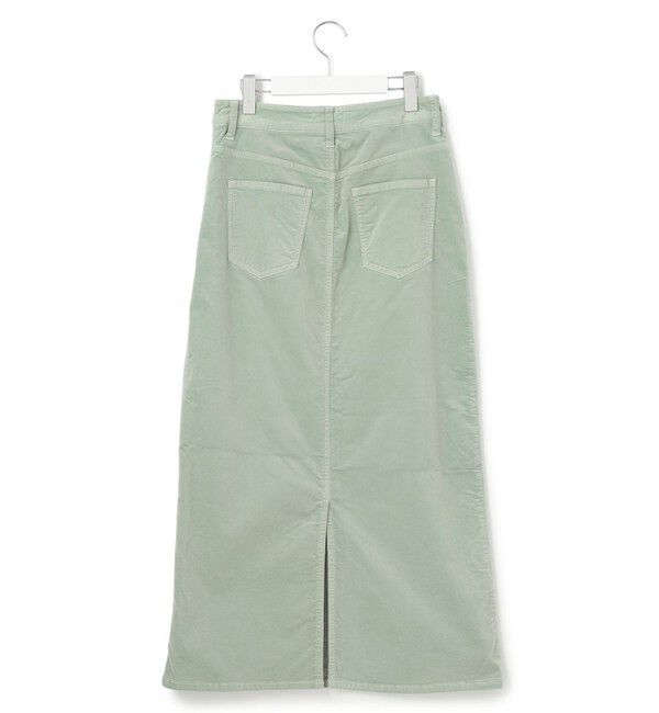 23区「【洗える】23区DENIM ベルベットストレッチ Aライン スカート」|スカート|