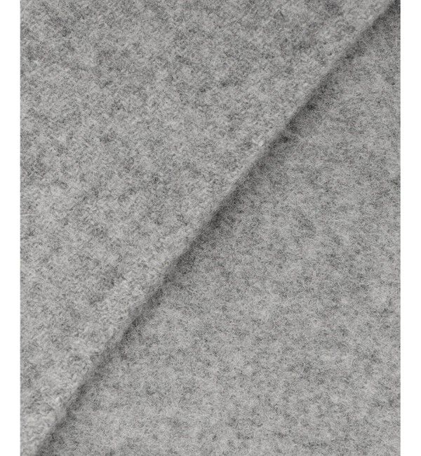 23区「ウールリバー ノーカラーコート」|ノーカラーコート|