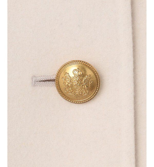 23区「ウールリバー ノーカラーコート」|ノーカラーコート|