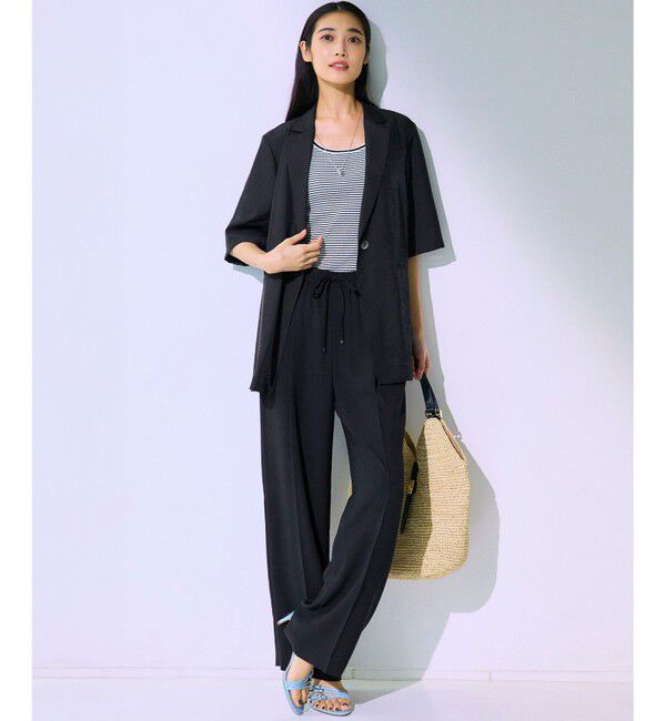 23区「メタル ドロップ ネックレス」|ネックレス|