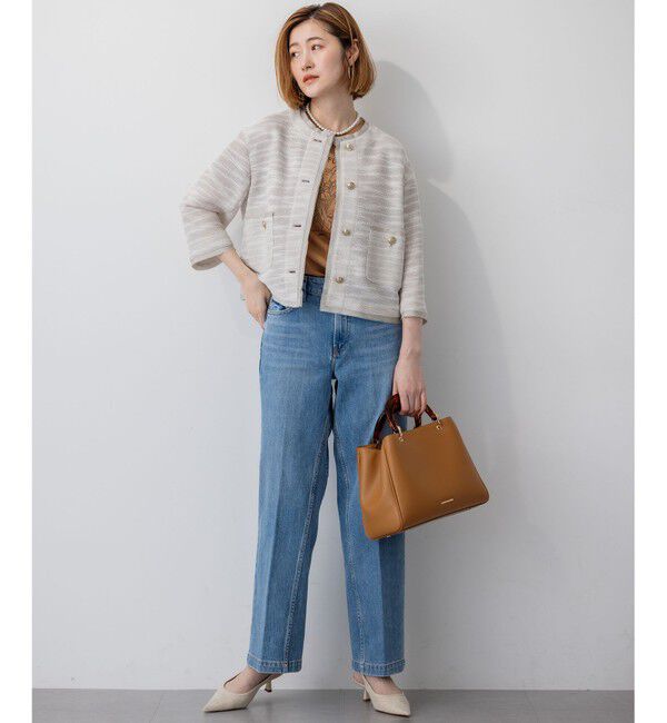 23区「アクリルハンドル バッグ」|ハンドバッグ|