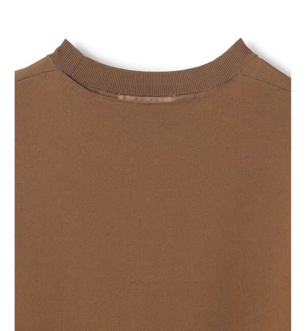 BEIGE,「【洗える】VALOIS / バックシフォンレーヤードニット」|ニット・セーター|