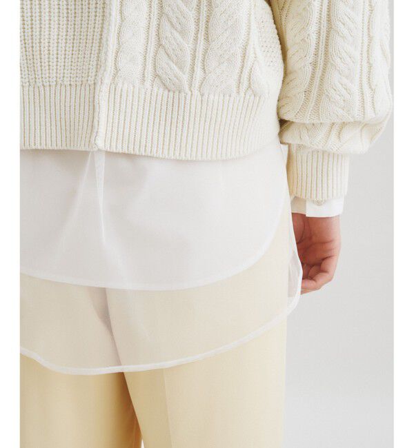  「アシメトリーニットトップ」|ニット・セーター|