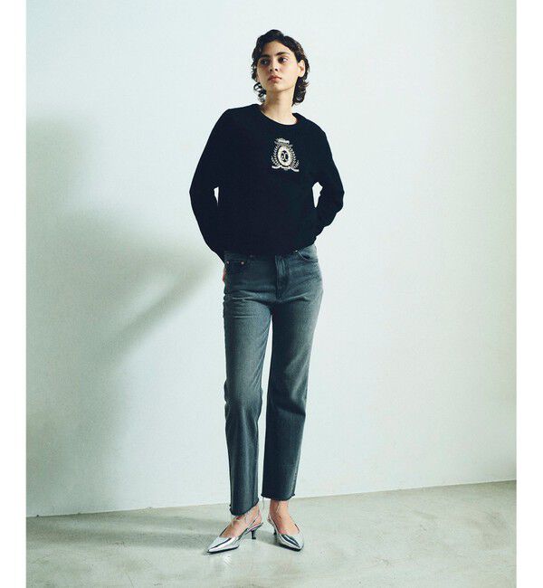 Grace Class「エンブレム刺繍ニットトップ」|ニット・セーター|