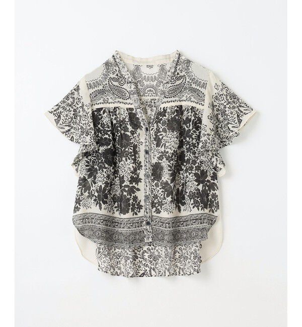 Grace Class「バンダナフレアスリーブブラウス」|シャツ・ブラウス|