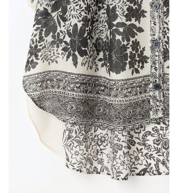 Grace Class「バンダナフレアスリーブブラウス」|シャツ・ブラウス|