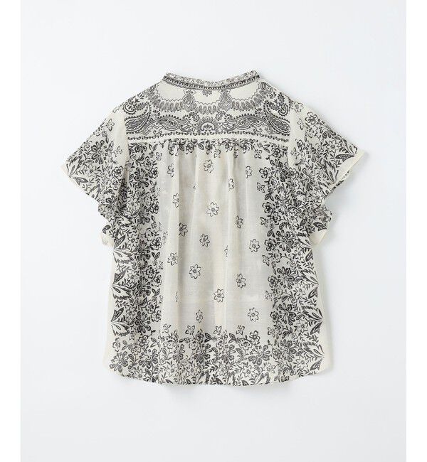 Grace Class「バンダナフレアスリーブブラウス」|シャツ・ブラウス|