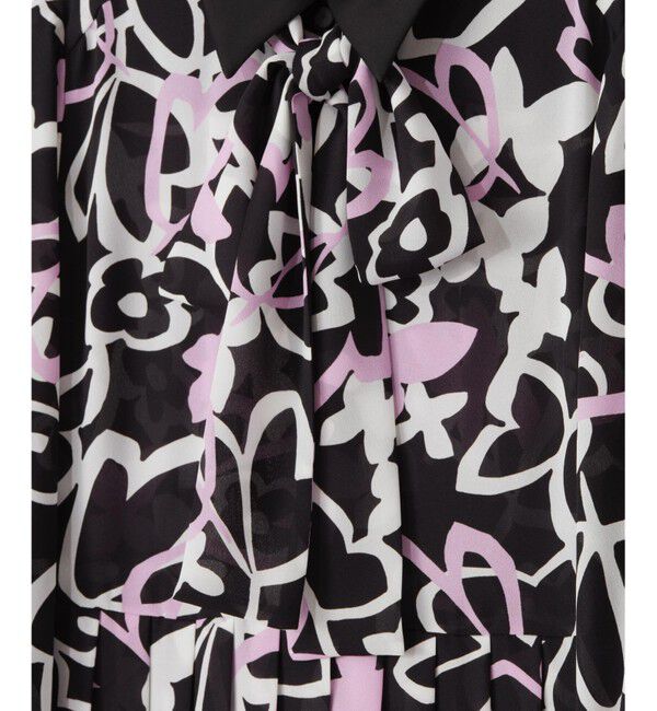 Grace Class「キカフラワープリーツドレス」|ワンピース|