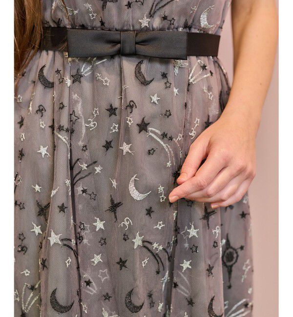 Grace Class「スペースembチュールドレス」|ワンピース|