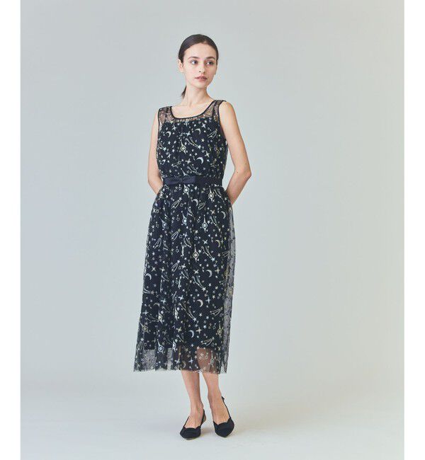 Grace Class「スペースembチュールドレス」|ワンピース|