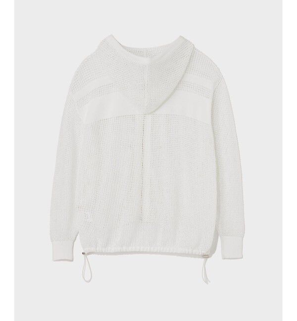 Grace Class「ボーダーメッシュフーディ」|パーカー|