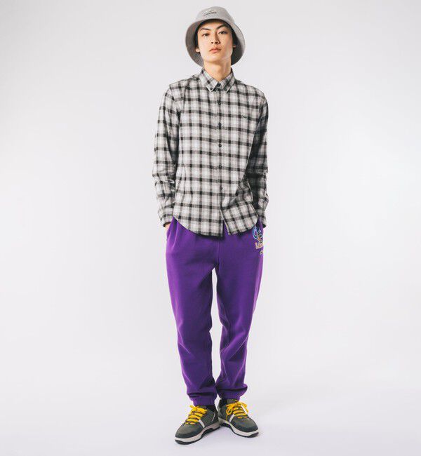 LACOSTE「チェックジャージシャツ」|シャツ・ブラウス|