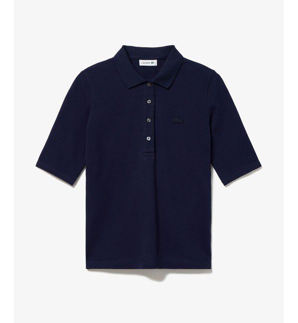 LACOSTE「スリムフィットハーフスリーブポロシャツ」|ポロシャツ|