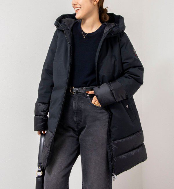 NOLLEY'S「《手洗い可能》ESPOIR 16G片畦5分袖プルオーバーニット」|ニット・セーター|