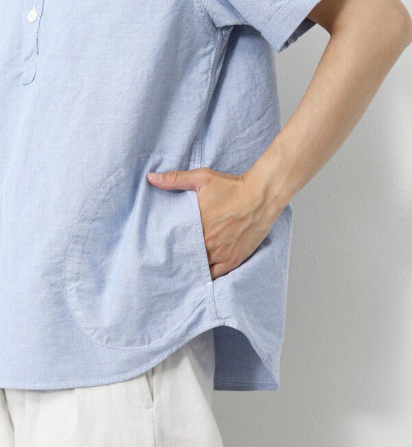 NOLLEY'S goodman「【DANTON/ダントン】ROUND COLLAR P.O SHIRT SS 25SS」|シャツ・ブラウス|