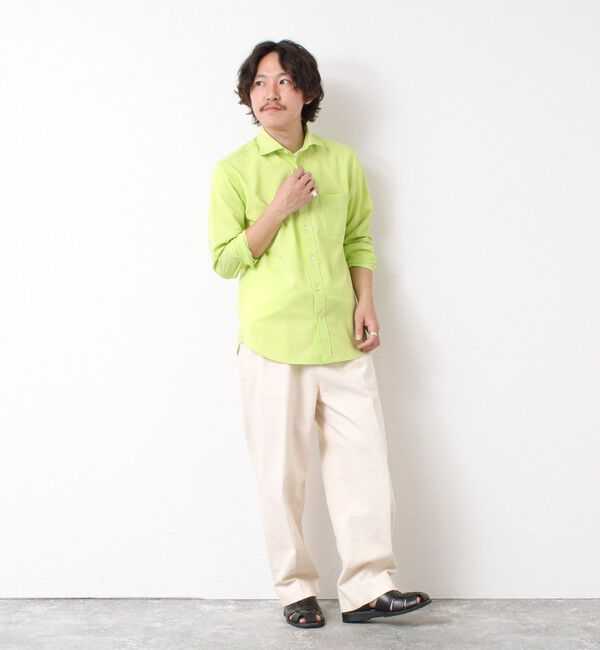 NOLLEY'S goodman「EVALET《防しわ/ストレッチ》カッタウェイシャツ 25SS」|シャツ・ブラウス|