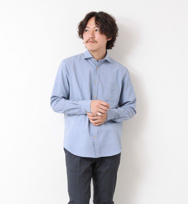 NOLLEY'S goodman「EVALET《防しわ/ストレッチ》カッタウェイシャツ 25SS」|シャツ・ブラウス|