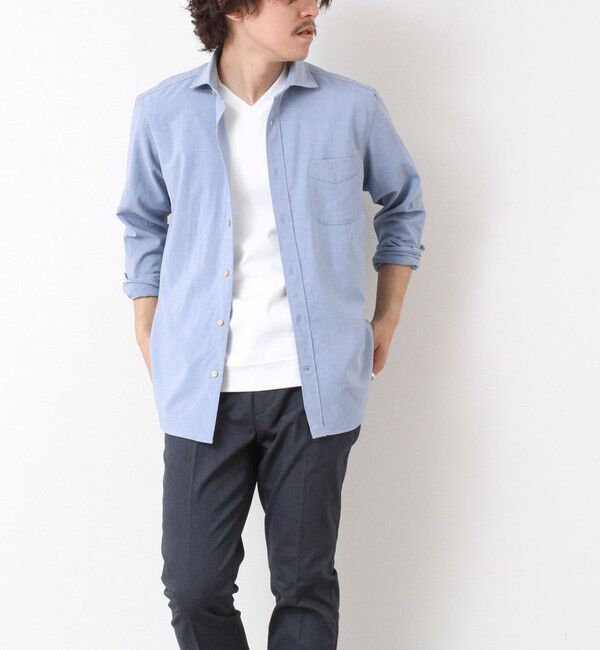 NOLLEY'S goodman「EVALET《防しわ/ストレッチ》カッタウェイシャツ 25SS」|シャツ・ブラウス|