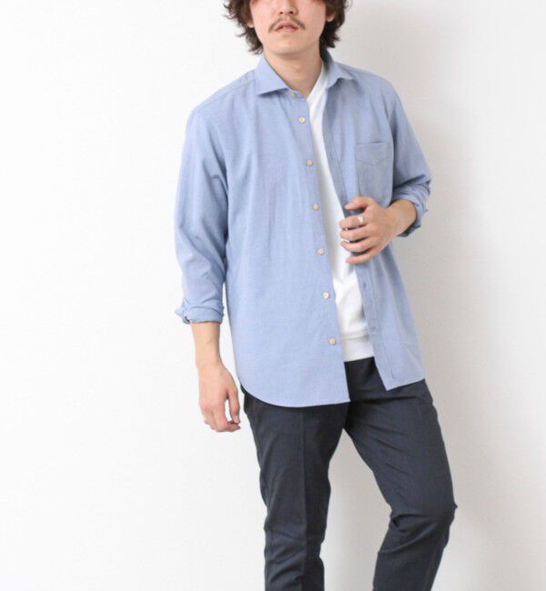 NOLLEY'S goodman「EVALET《防しわ/ストレッチ》カッタウェイシャツ 25SS」|シャツ・ブラウス|
