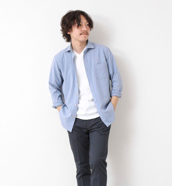 NOLLEY'S goodman「EVALET《防しわ/ストレッチ》カッタウェイシャツ 25SS」|シャツ・ブラウス|