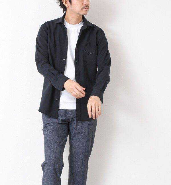 NOLLEY'S goodman「EVALET《防しわ/ストレッチ》カッタウェイシャツ 25SS」|シャツ・ブラウス|