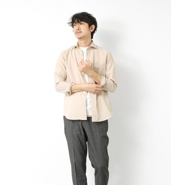 NOLLEY'S goodman「EVALET《防しわ/ストレッチ》カッタウェイシャツ 25SS」|シャツ・ブラウス|